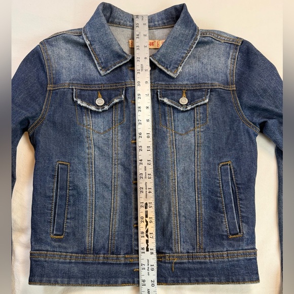 Judy Blue Classic Denim Jacket Medium Wash Size Small - Picture 5 of 6
